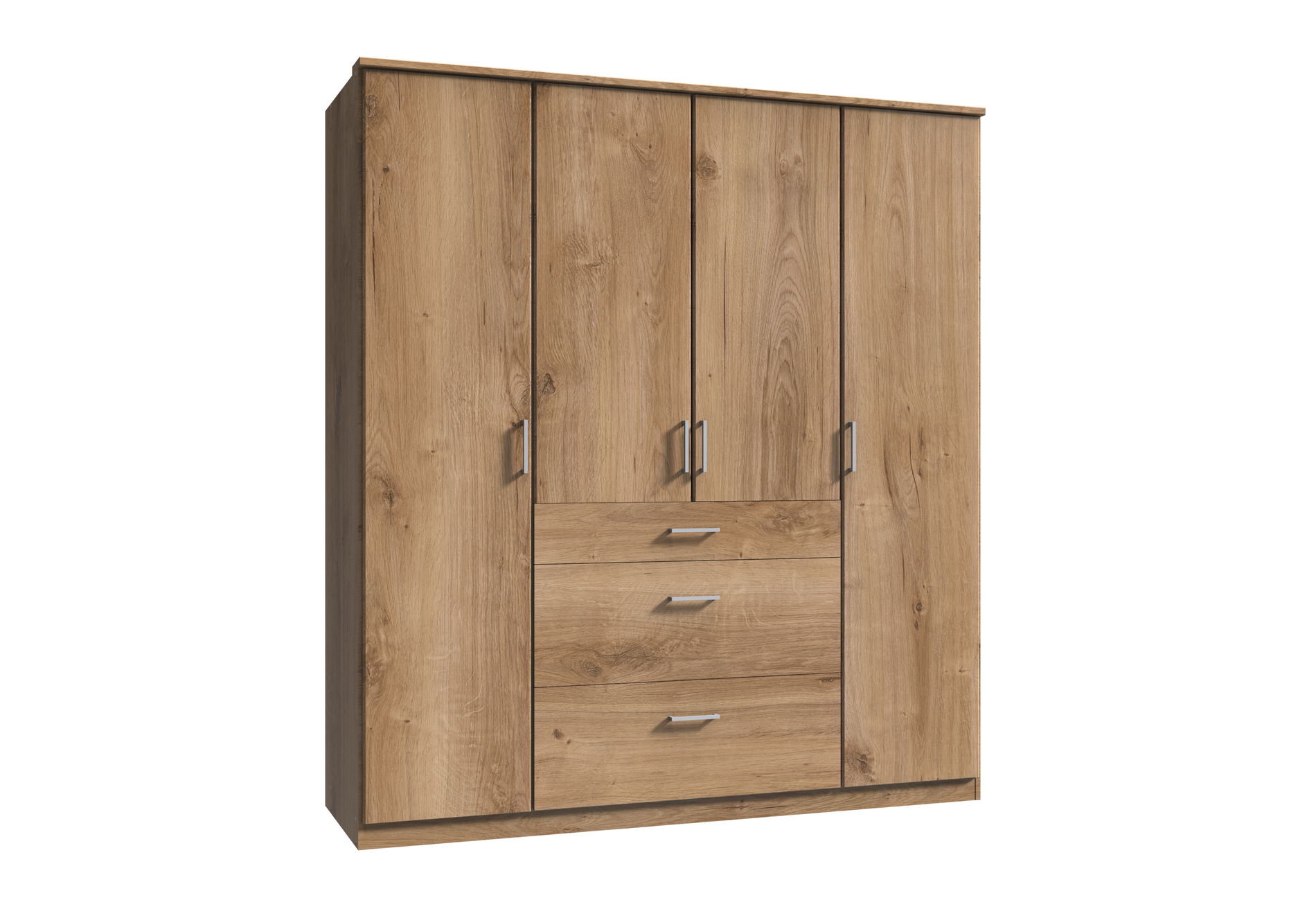 Wimex Click Drehtürenschrank 180 CM Plankeneiche Nachbildung