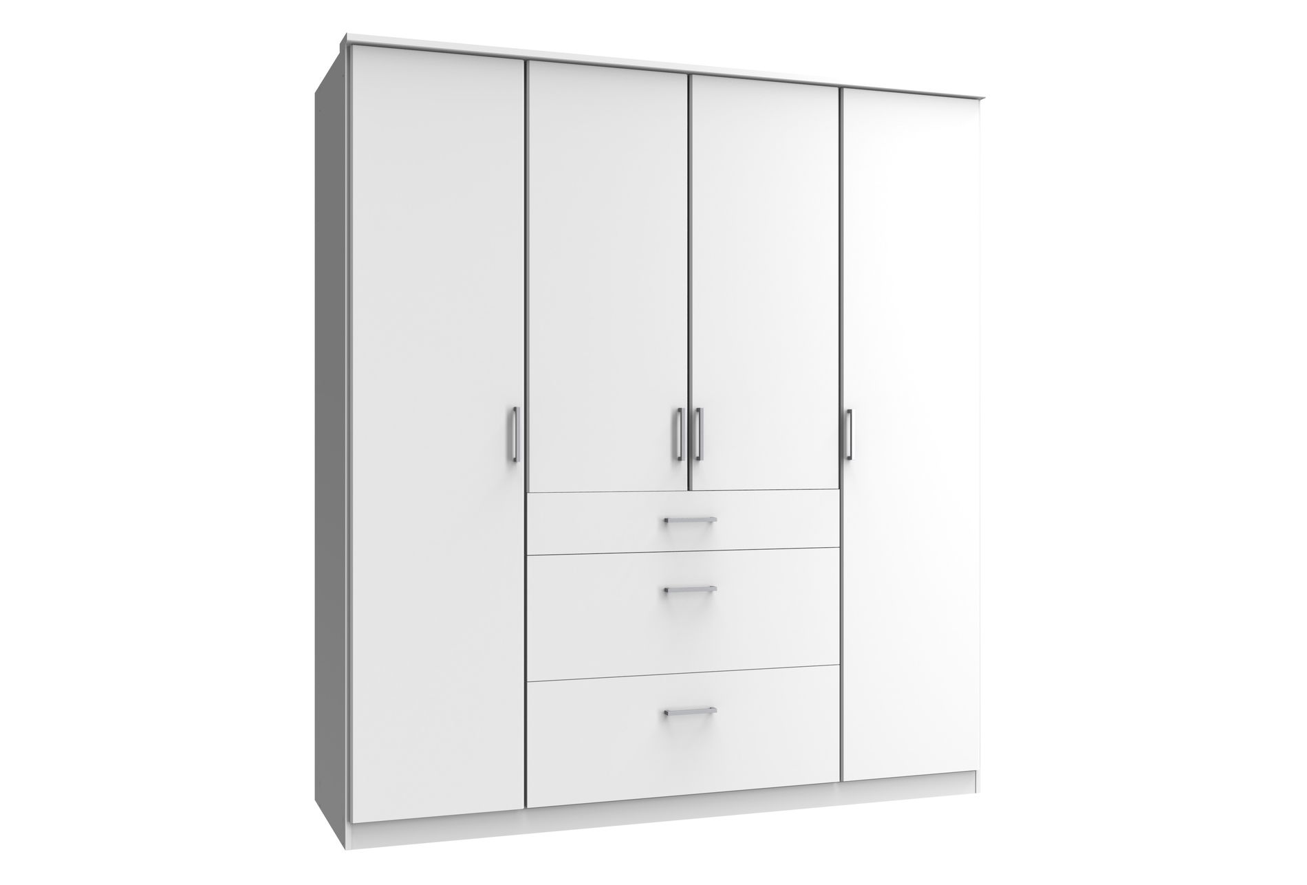 Wimex Click Drehtürenschrank 180 CM Weiss