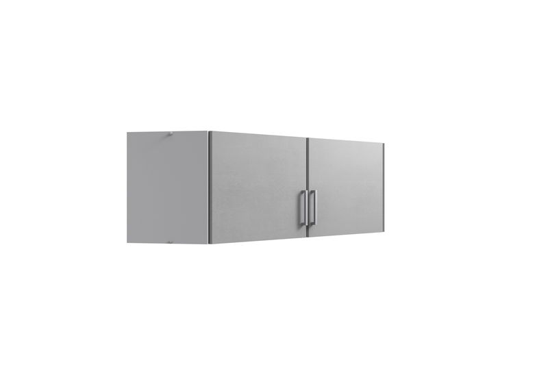 Wimex Click Eckschrankaufsatz Weiss / Beton-Nachbildung Lichtgrau Wimex Click Eckschrankaufsatz Weiss / Beton-Nachbildung Lichtgrau