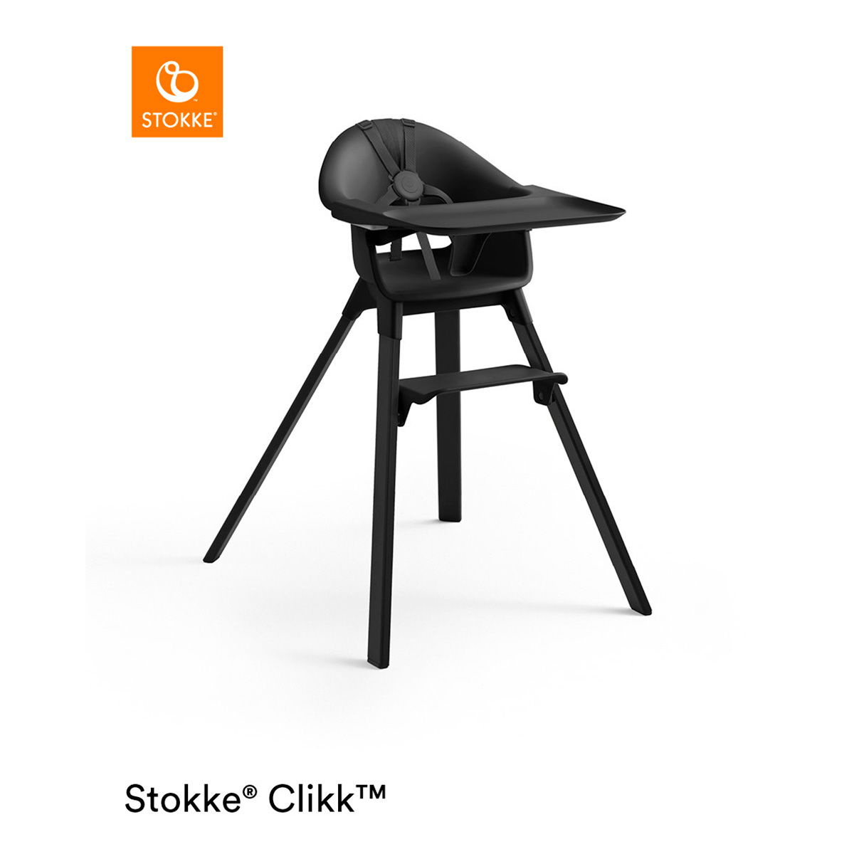 Stokke® Clikk™ Hochstuhl Midnight Black