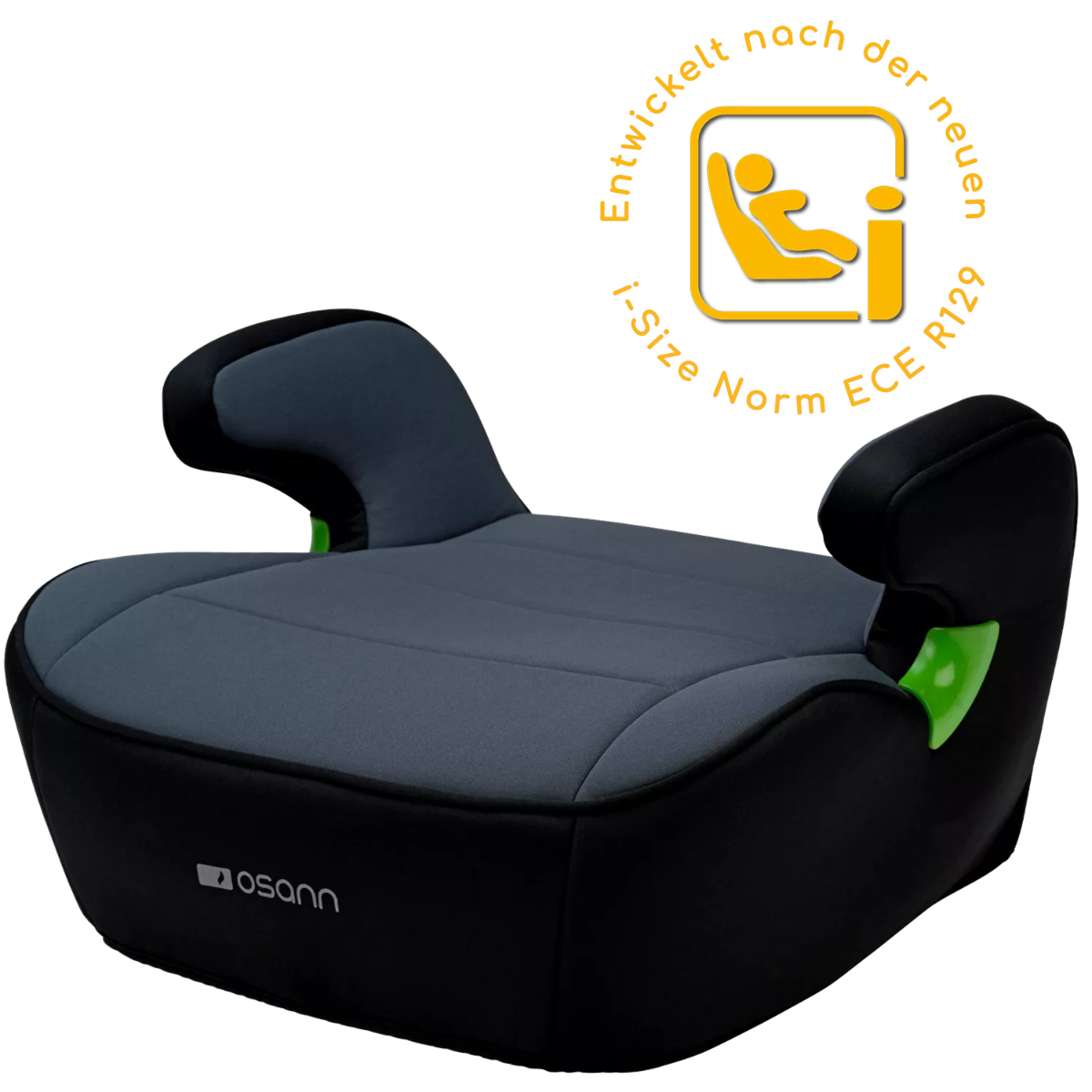Osann Junior i-Size Sitzerhöhung Nero ECE R129|126 - 150 cm