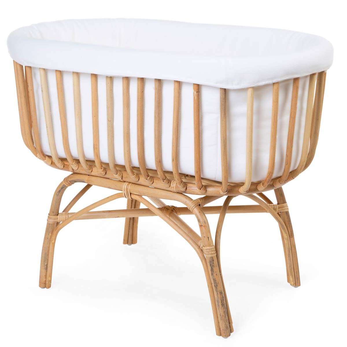 Childhome Nestchen für Wiege Rattan cremefarben | babyonlineshop.de