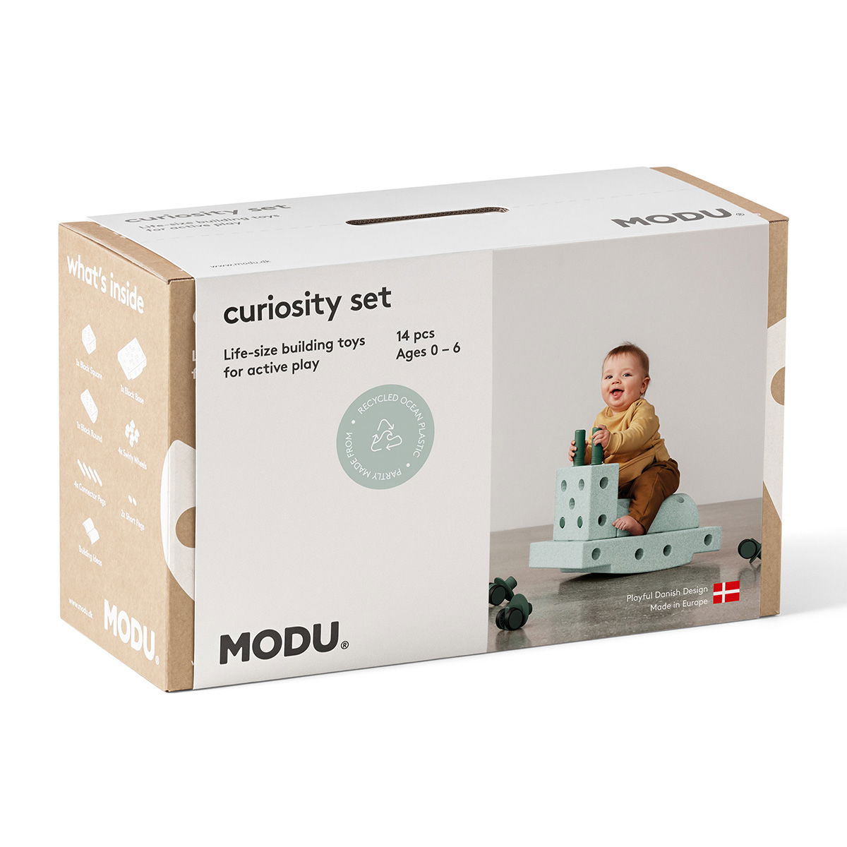 MODU Curiosity Set Ocean Mint / Forest Green