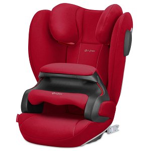 CYBEX Pallas B2 i-Size + Lux Kindersitz Dynamic Red Gruppe 1/2/3 (9-36 kg)