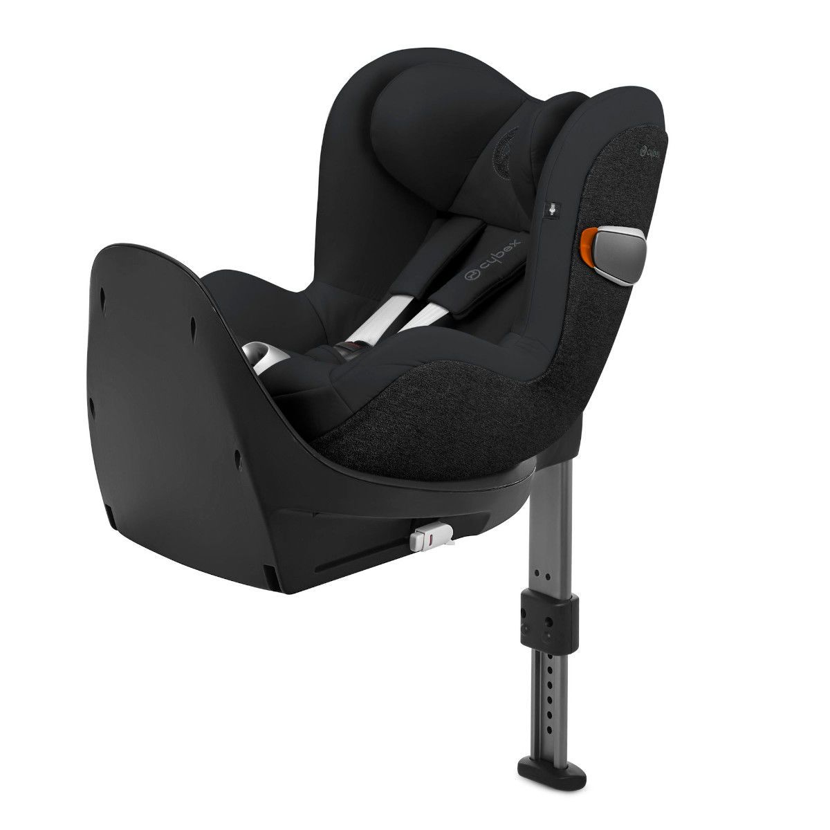 CYBEX Sirona Zi i-Size Babyschale Deep Black ab Geburt bis 105 cm (ca. 4 Jahre)