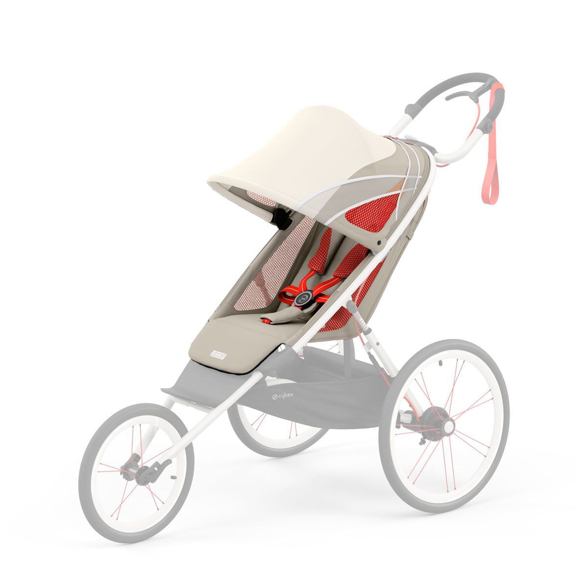 CYBEX AVI Sitzeinheit Bleached Sand mit XL-Sonnenverdeck
