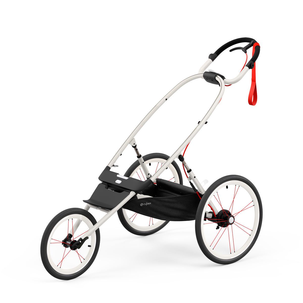 CYBEX AVI Rahmen light beige mit orangen Details