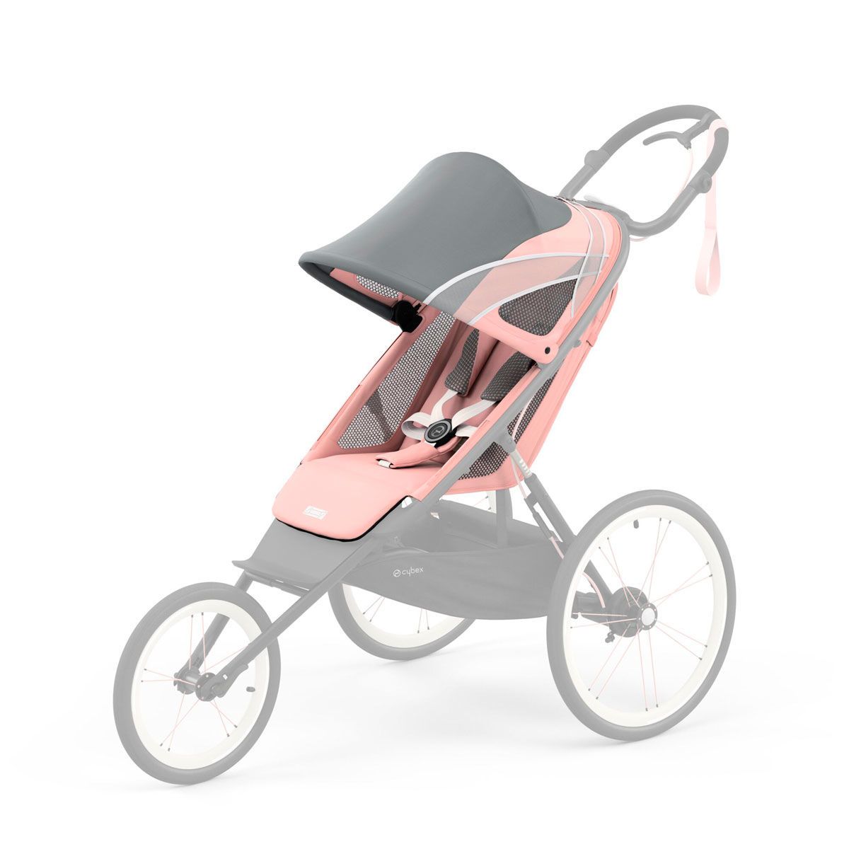 CYBEX AVI Sitzeinheit Silver Pink mit XL-Sonnenverdeck