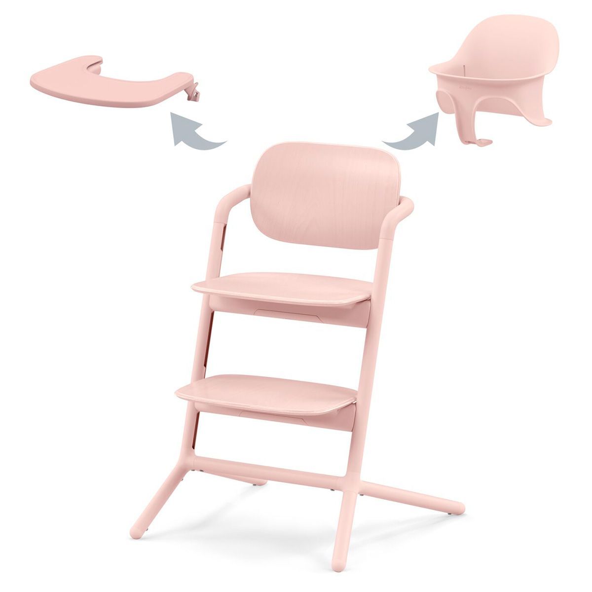 CYBEX LEMO 3in1 Hochstuhl Set Pearl Pink