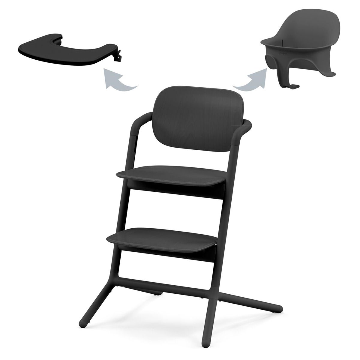 CYBEX LEMO 3in1 Hochstuhl Set Stunning Black