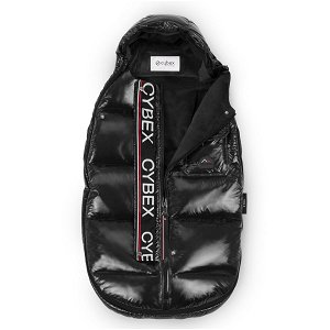 CYBEX Platinum Winter Fußsack Mini Deep Black passend für Cloud Z i-Size