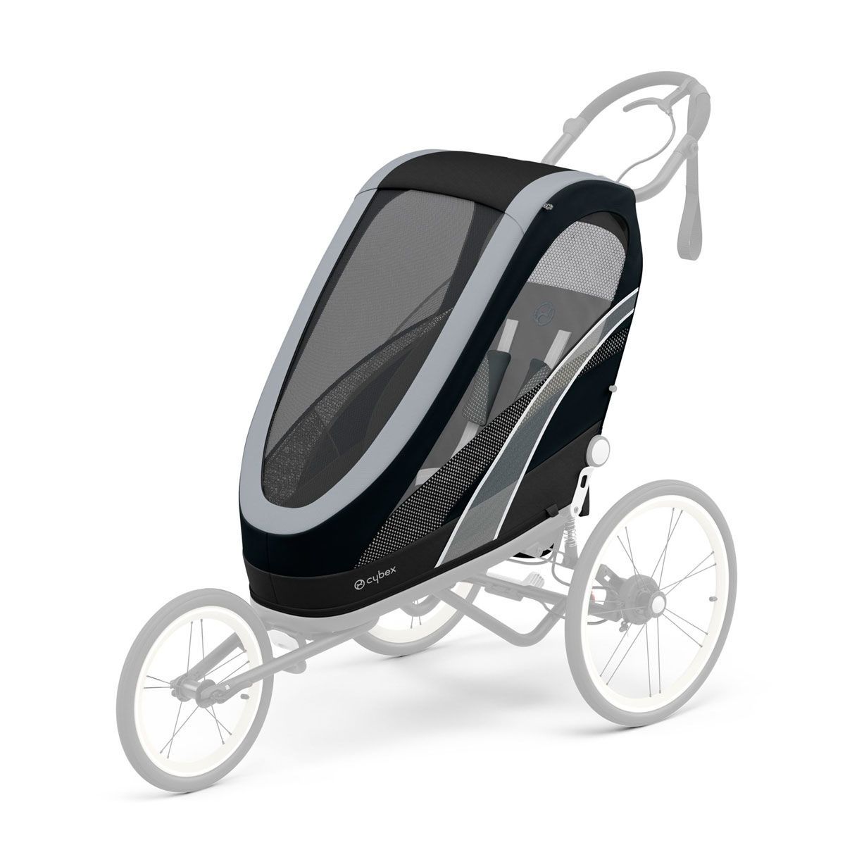 CYBEX ZENO Sitzpaket schwarz Einsitzer-Kabine