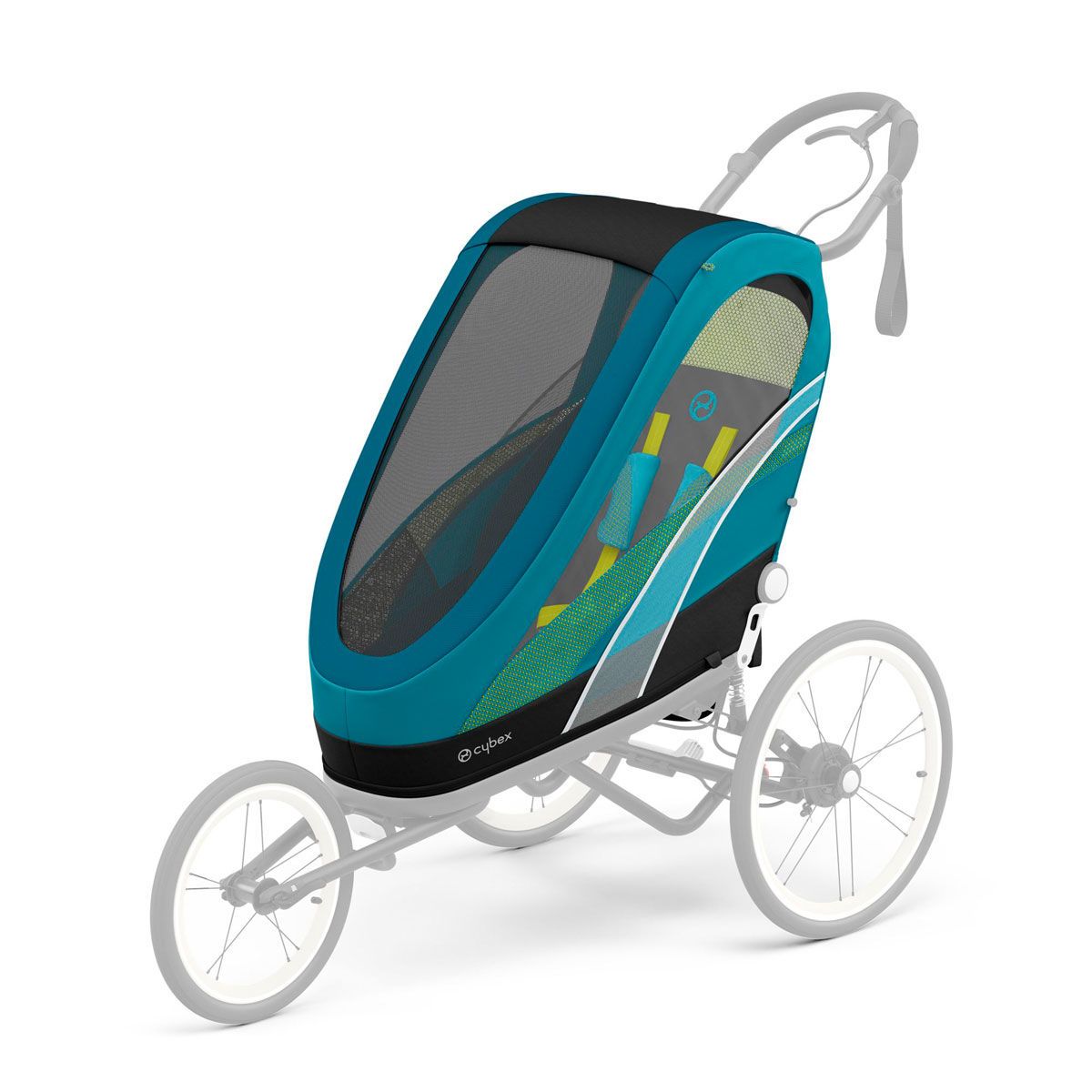 CYBEX ZENO Sitzpaket Maliblue Einsitzer-Kabine