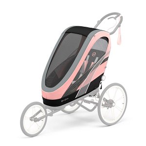 lagernd CYBEX ZENO Jogger Silver Pink Einsitzer-Kabine | Ausstellungsstück