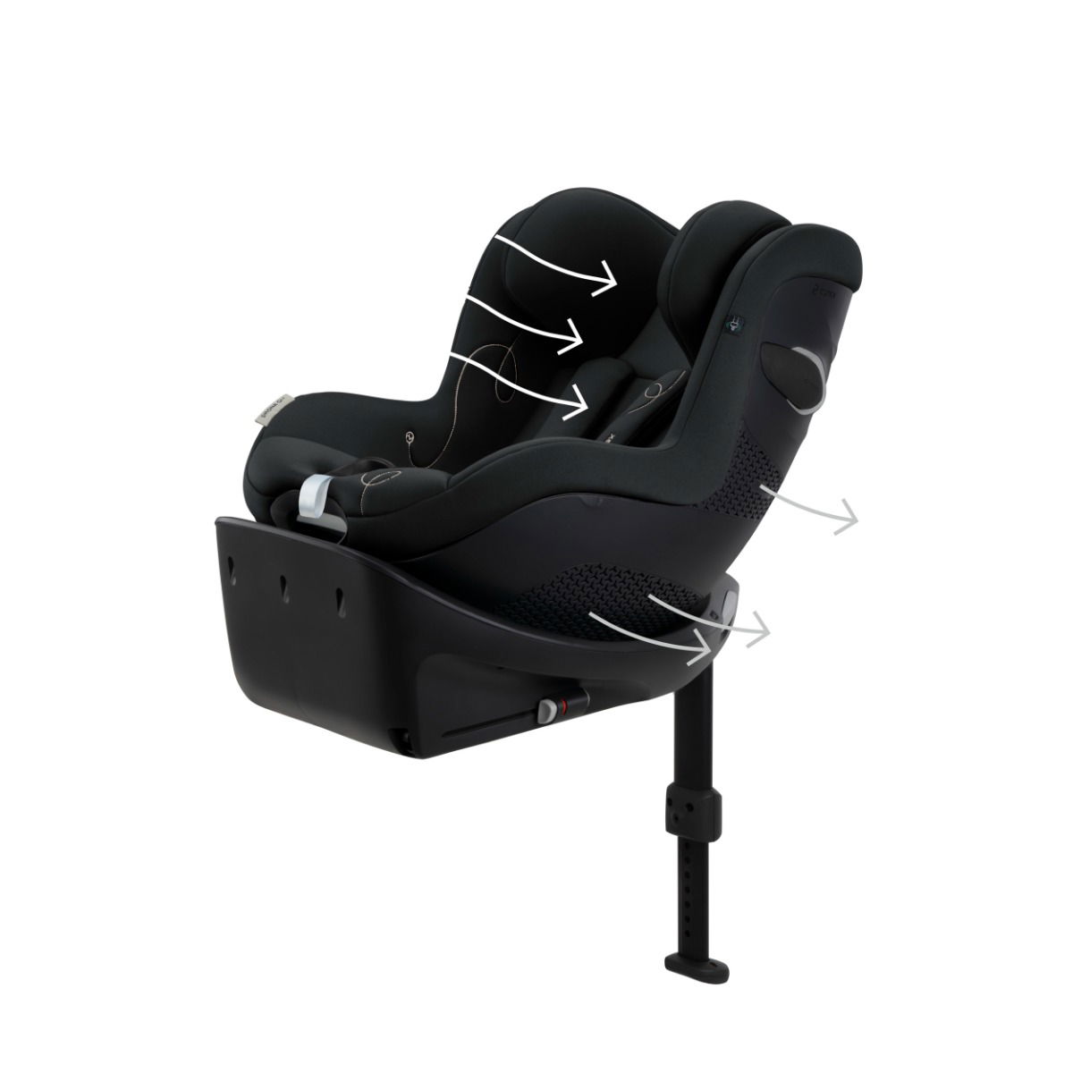 CYBEX Sirona Gi i Size Moon Black babyonlineshop
