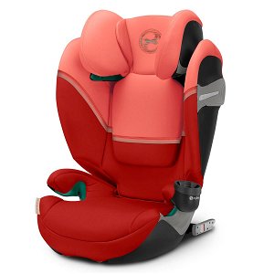 CYBEX Solution S2 i-Fix Kindersitz Hibiscus Red 3 bis 12 Jahre
