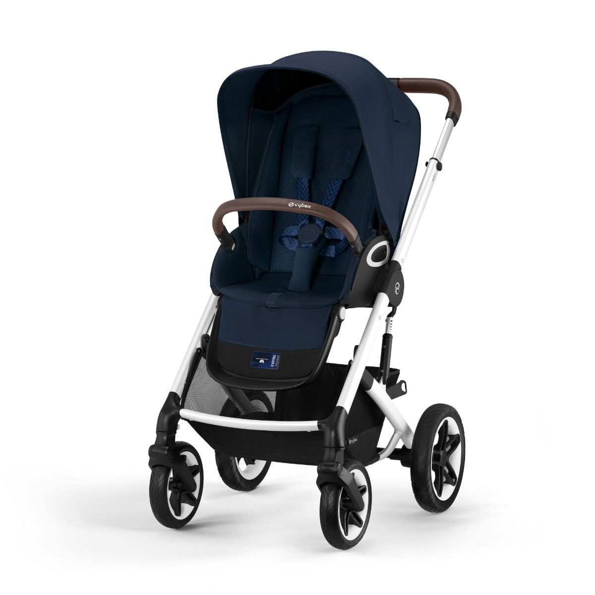 CYBEX Talos S LUX Sportwagen Ocean Blue Gestell in Silver