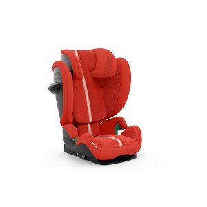 CYBEX Solution G i-Fix Plus Kindersitz Hibiscus Red 3 bis 12 Jahre
