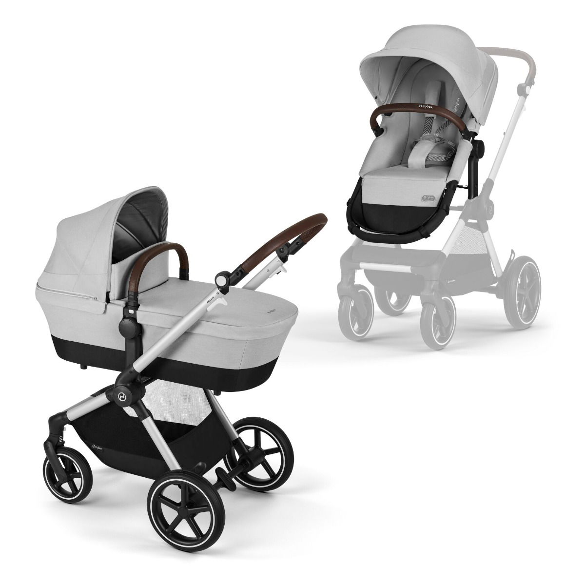 CYBEX EOS LUX Kinderwagen Lava Grey