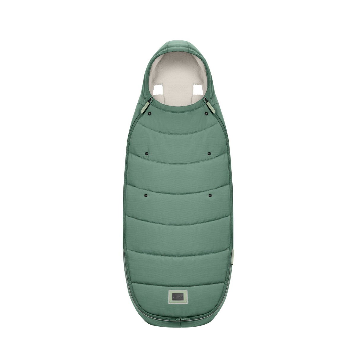 CYBEX Platinum Fußsack Leaf Green New Generation für Priam & Mios Kinderwagen