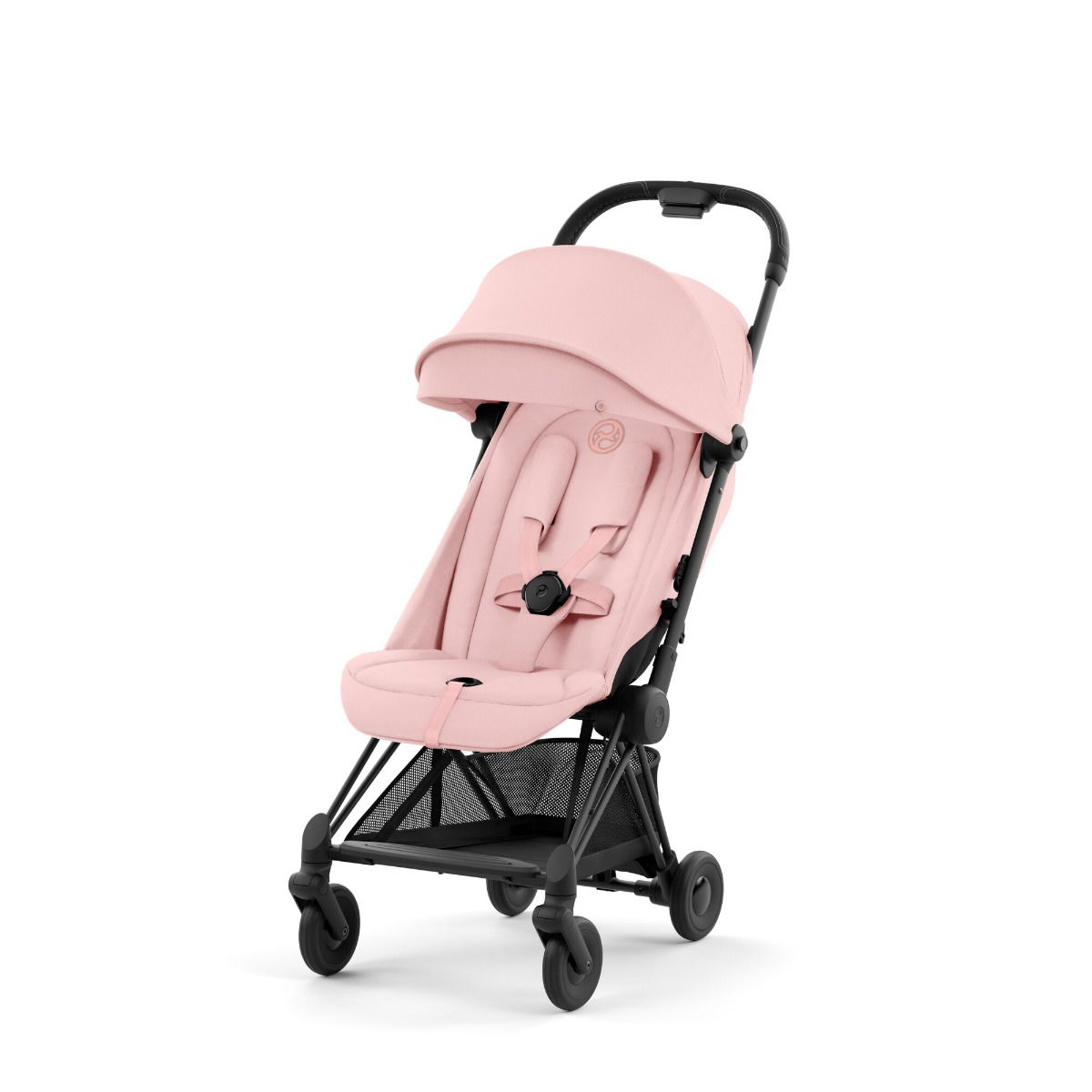 CYBEX Coya Chrome Matt Black Peach Pink