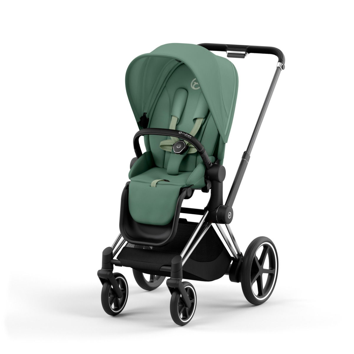 CYBEX e-PRIAM Sportwagen Leaf Green Gestell wählbar New Generation