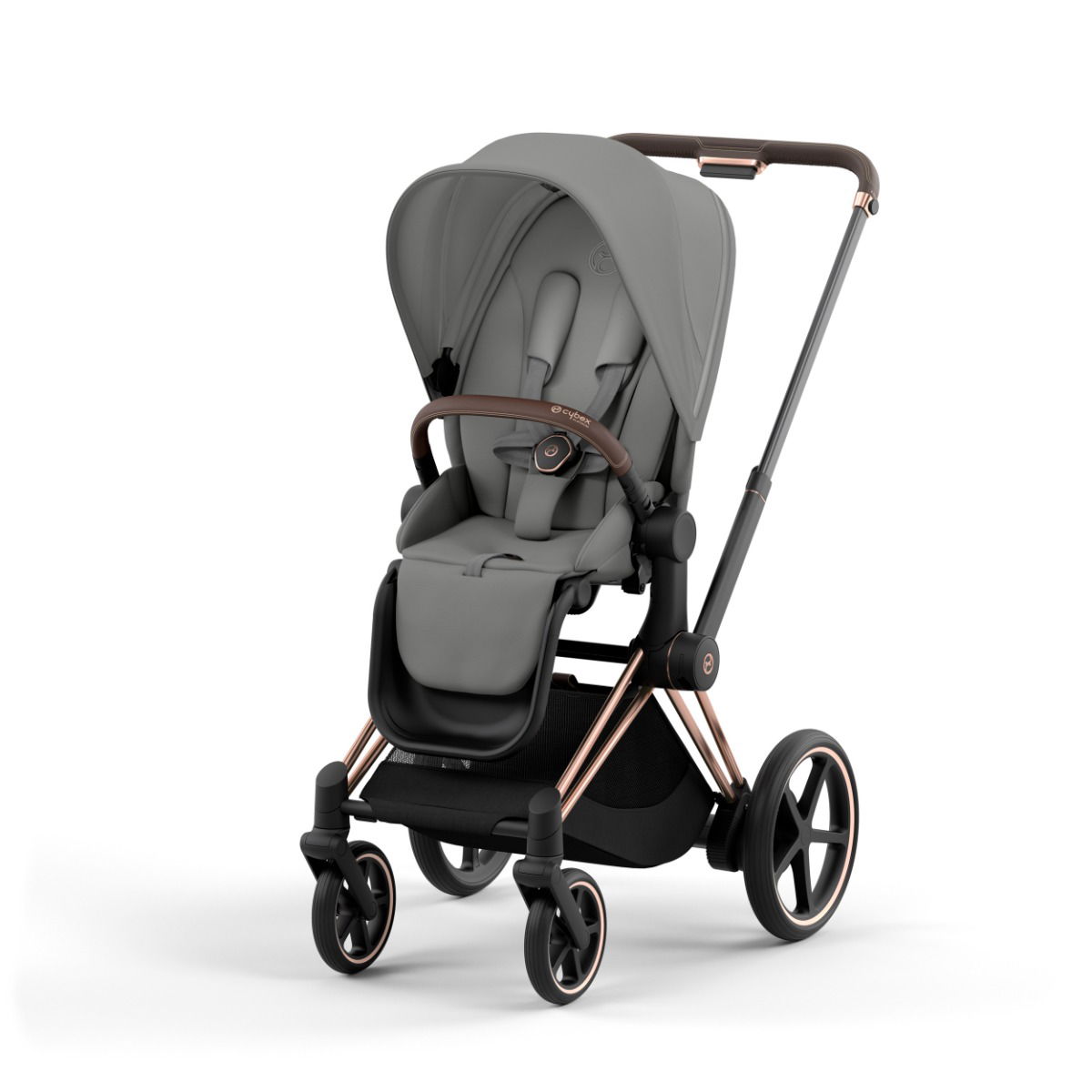 CYBEX e-PRIAM Sportwagen Mirage Grey Gestell wählbar New Generation