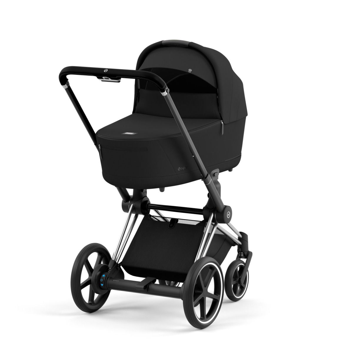 CYBEX e-PRIAM Kinderwagen Sepia Black Gestell wählbar New Generation