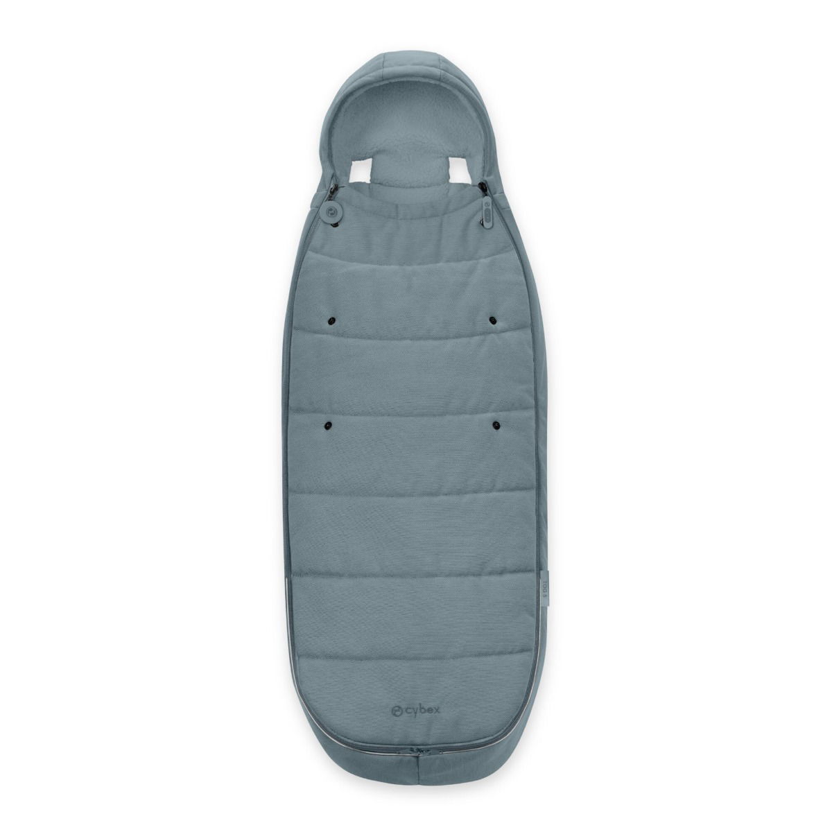 Cybex Gold Fußsack - Stormy Blue / light blue