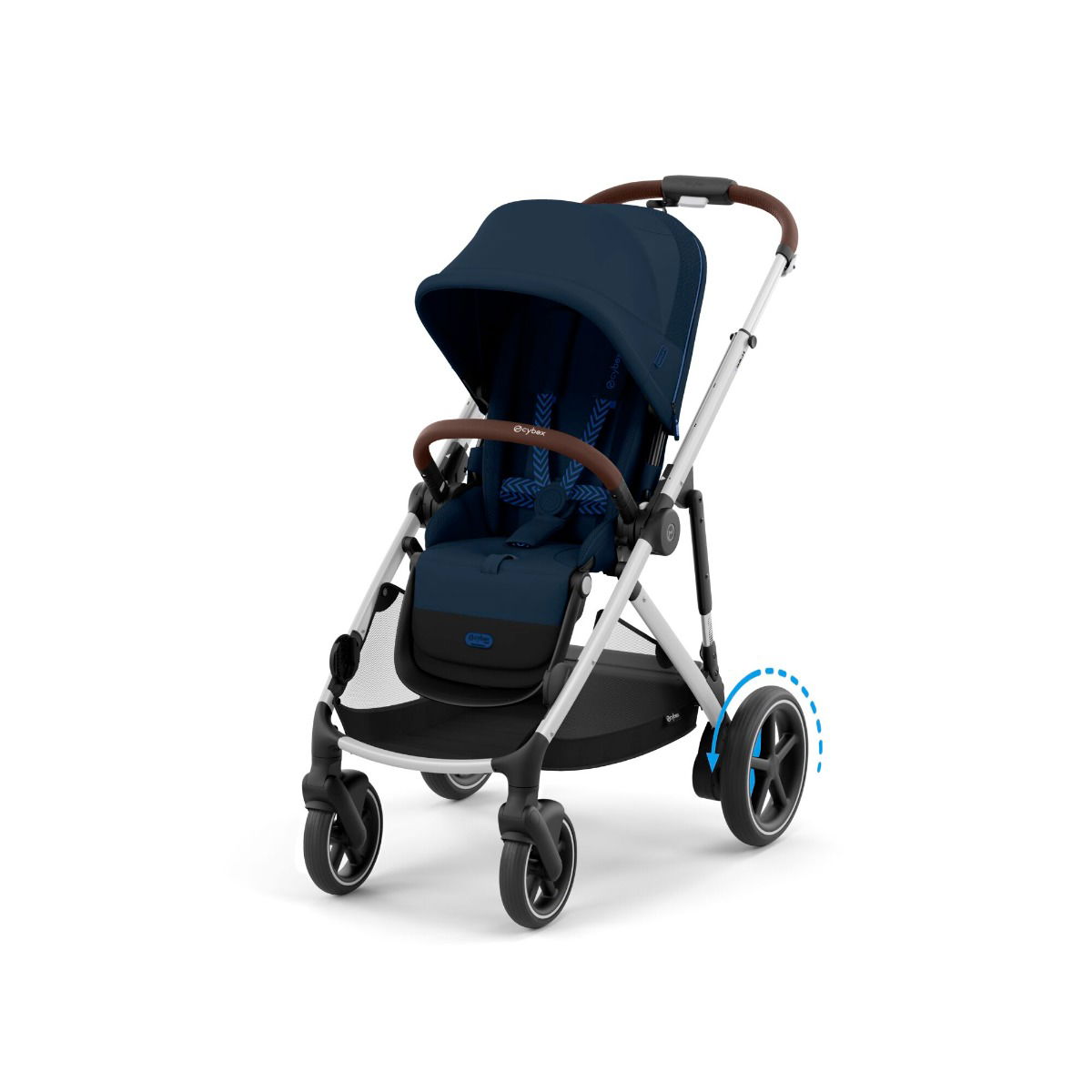 Cybex eGAZELLE S SLV Ocean Blue | navy blue