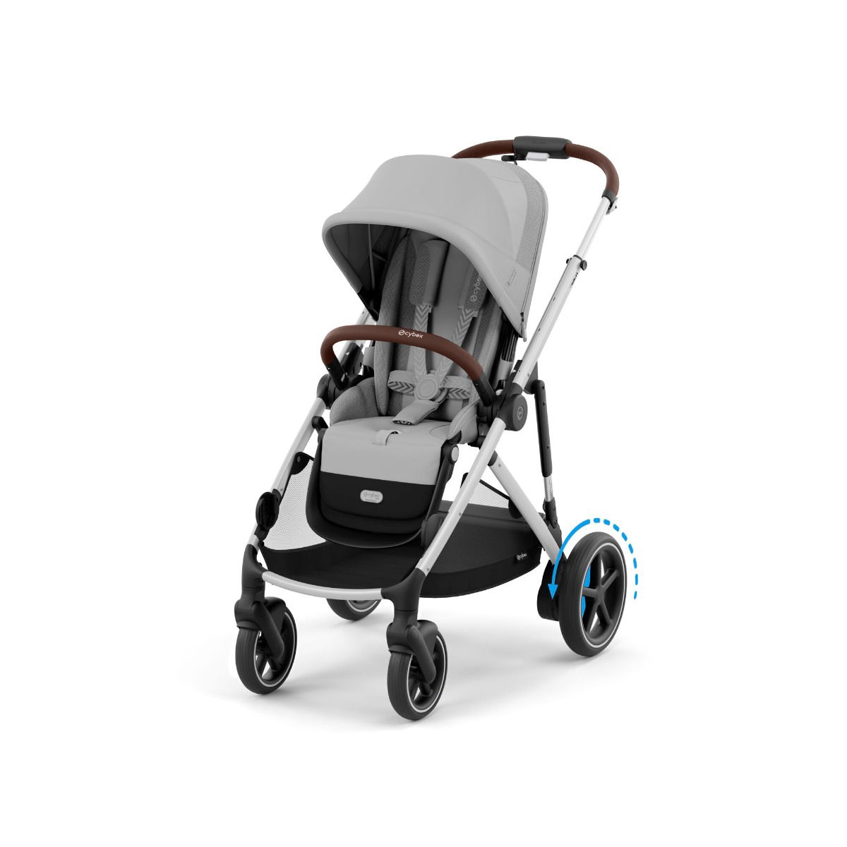 Cybex eGAZELLE S SLV Stone Grey | mid grey