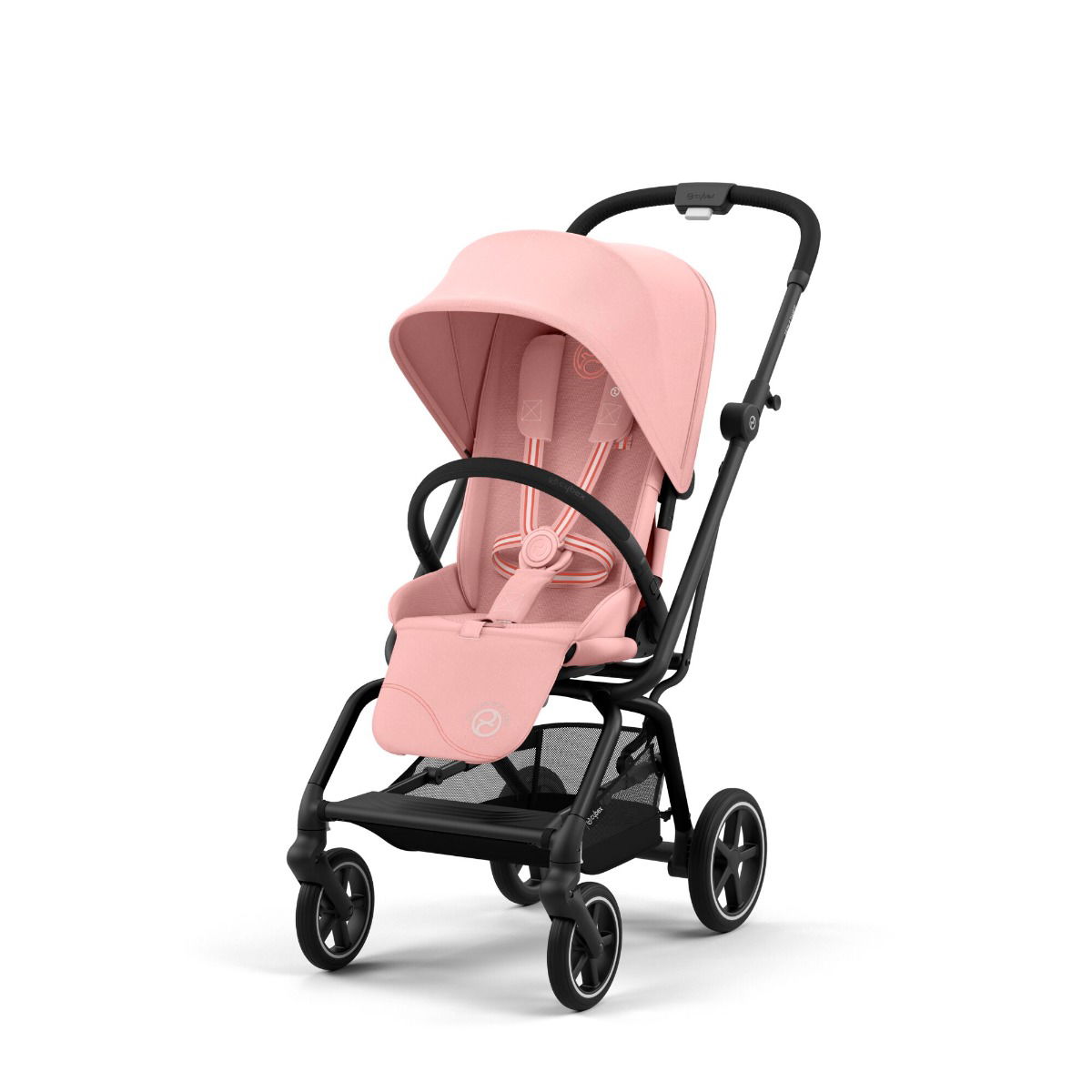 CYBEX Eezy S Twist+2 Buggy Candy Pink | mit All-Terrain Rädern