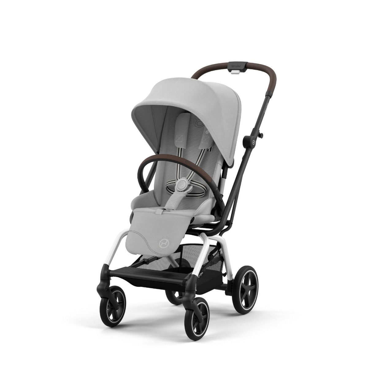 CYBEX Eezy S Twist+2 Buggy Fog Grey | mit All-Terrain Rädern
