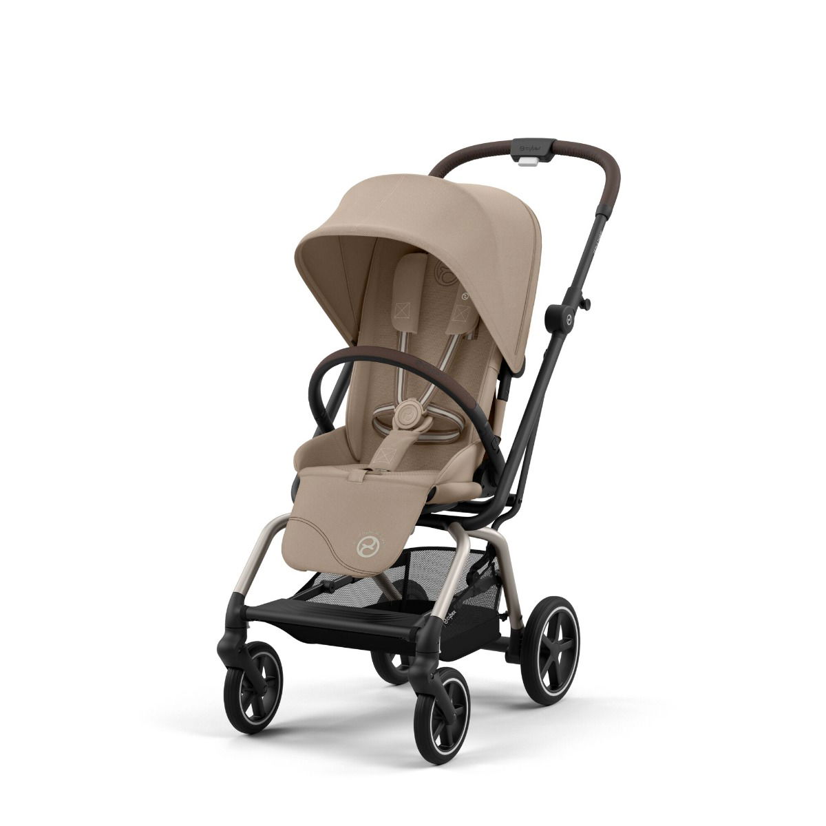 CYBEX Eezy S Twist+2 Buggy Almond Beige | mit All-Terrain Rädern