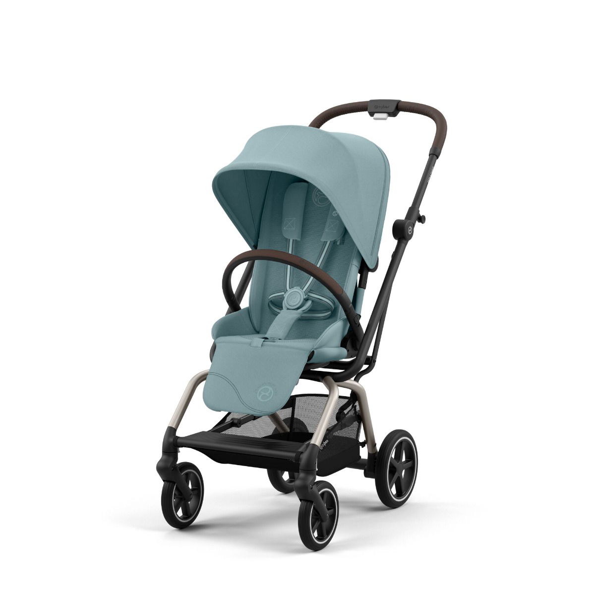 CYBEX Eezy S Twist+2 Buggy Stormy Blue | mit All-Terrain Rädern
