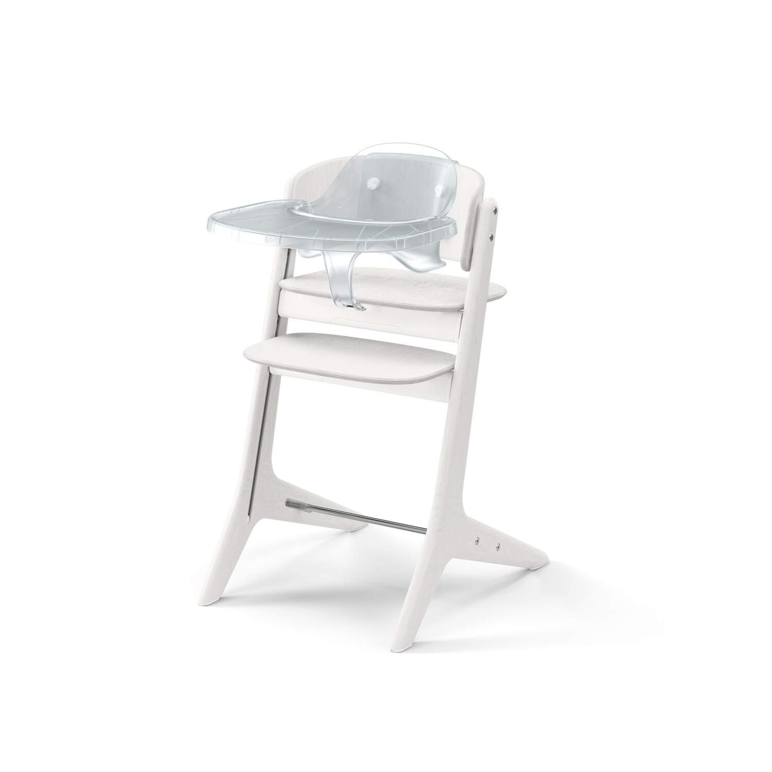CYBEX LEMO Platinum 3in1 Hochstuhl SET White Wood