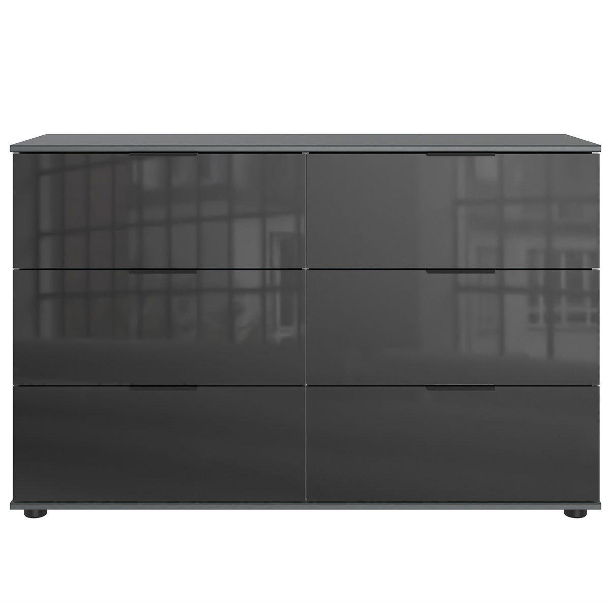 Wimex Danzig Schubkastenkommode 6S Graphit