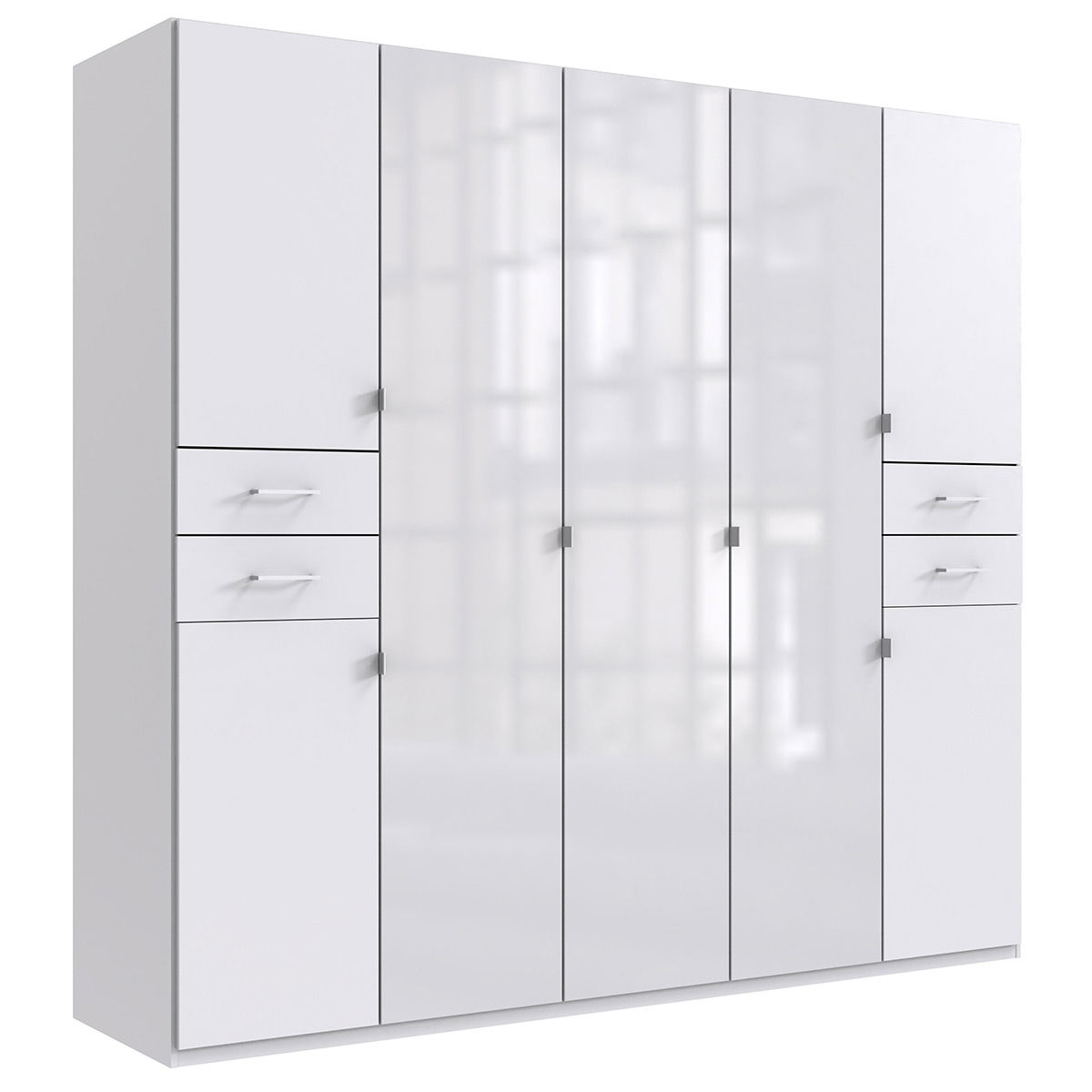 Wimex Danzig Kleiderschrank 225 cm Weiß
