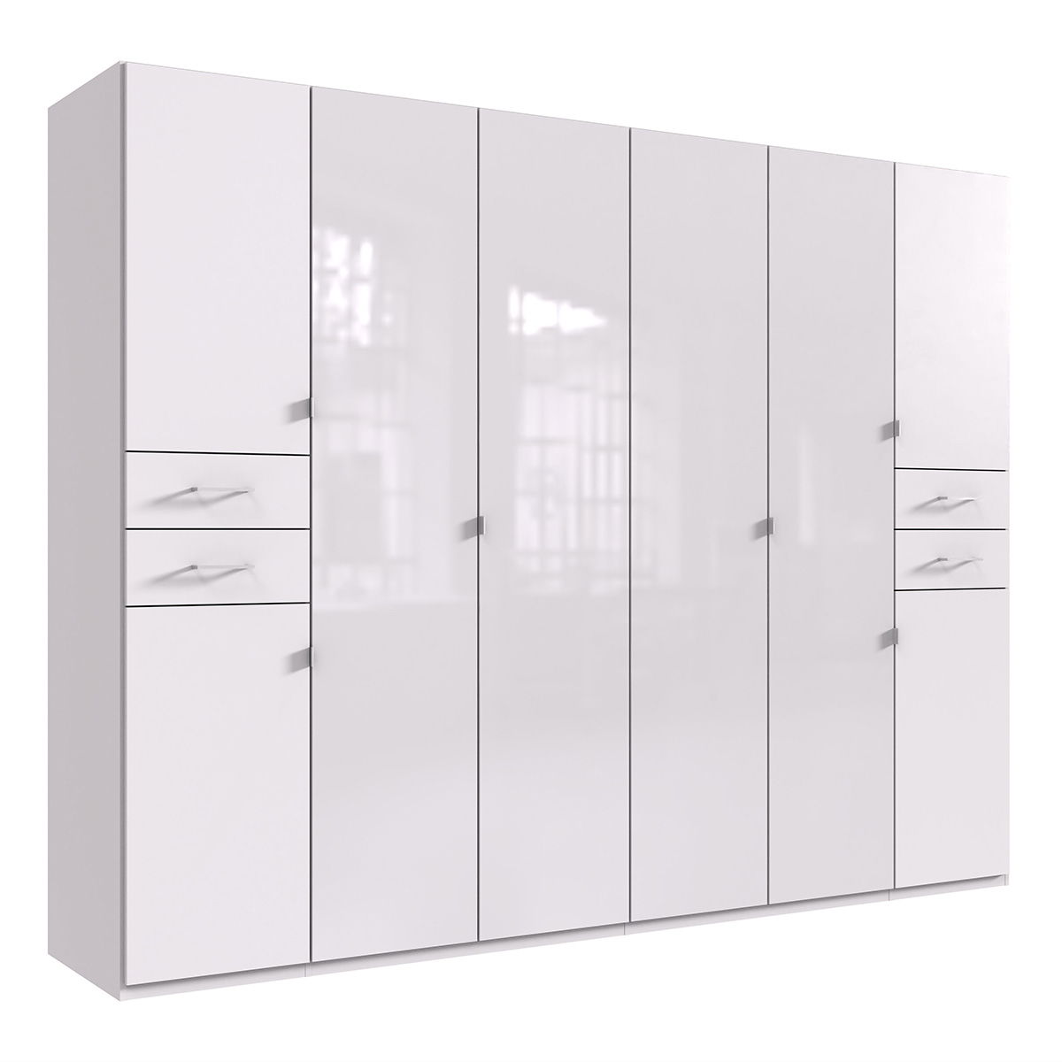 Wimex Danzig Kleiderschrank 270 cm Weiß