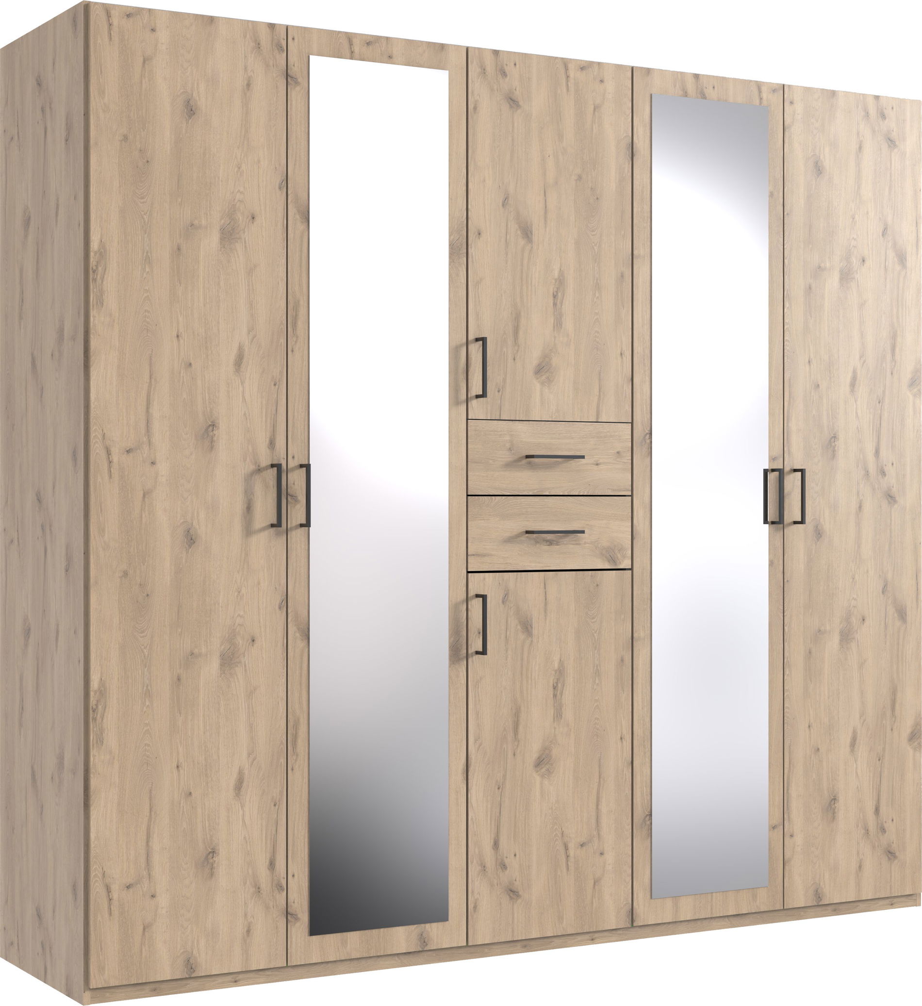 Wimex Dillingen Drehtürenschrank 225CM Viking Oak Nachbildung