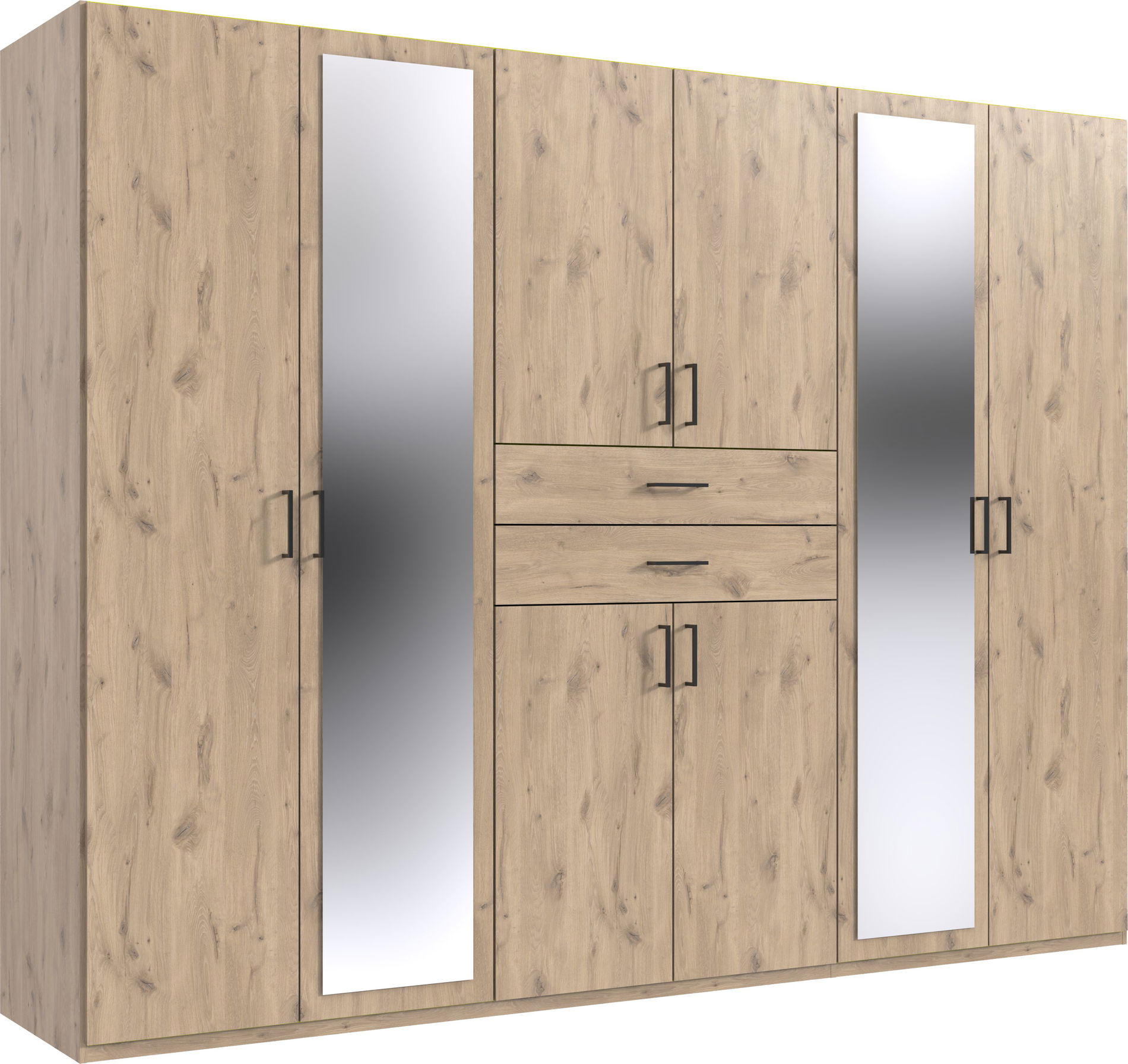 Wimex Dillingen Drehtürenschrank 270CM Viking Oak Nachbildung