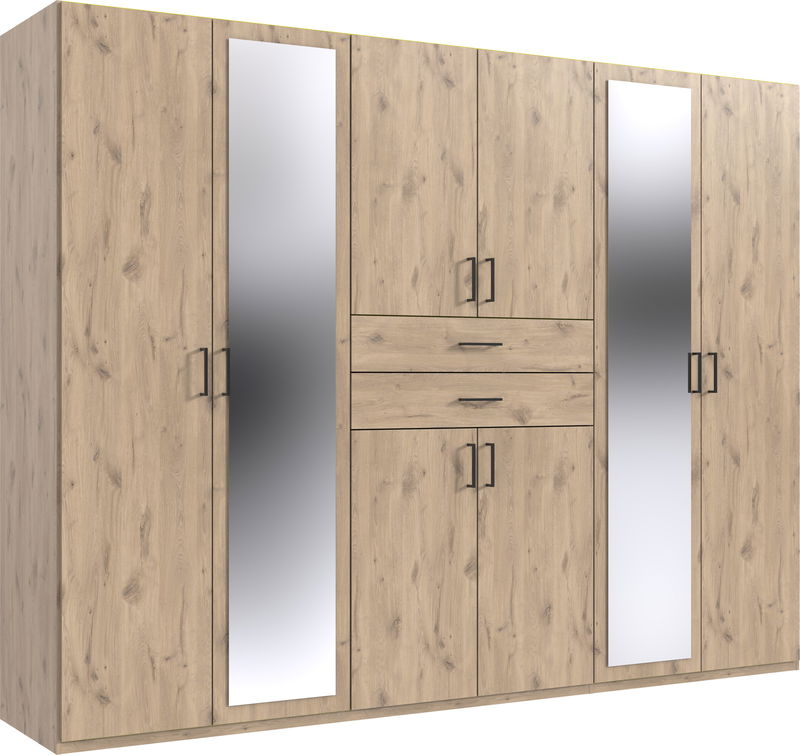 Wimex Dillingen Drehtürenschrank 270CM Viking Oak Nachbildung Wimex Dillingen Drehtürenschrank 270CM Viking Oak Nachbildung