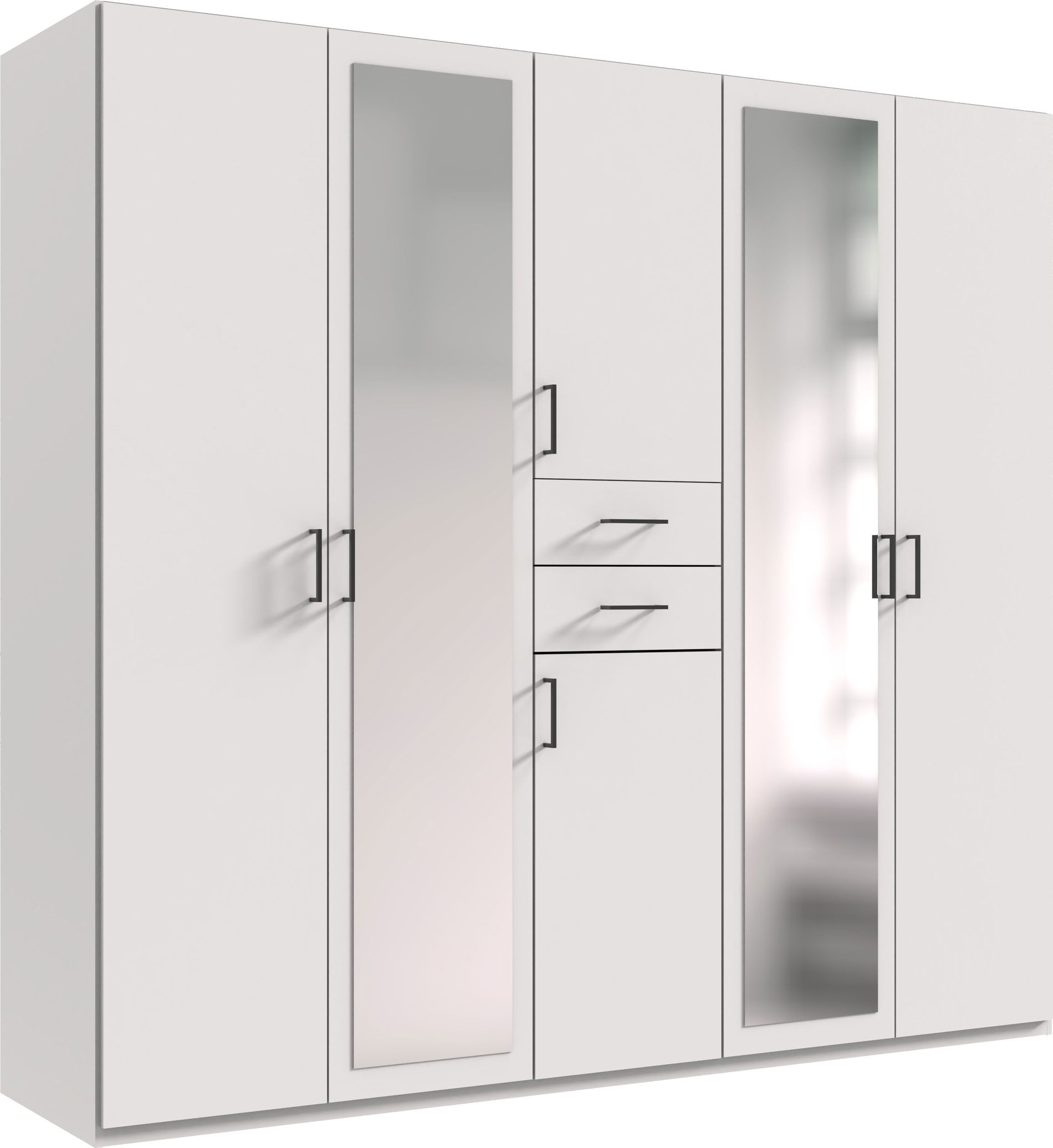 Wimex Dillingen Drehtürenschrank 225CM Weiss