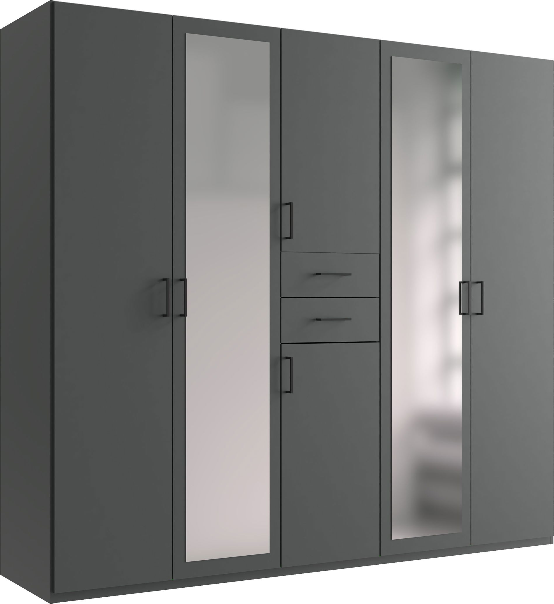 Wimex Dillingen Drehtürenschrank 225CM Graphit