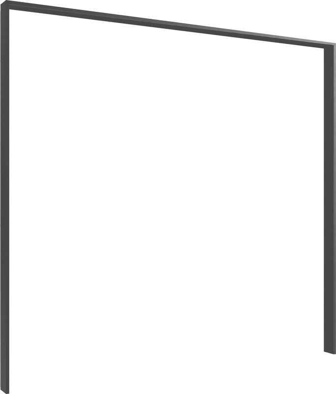 Wimex Dillingen Passepartoutrahmen 225CM für Drehtürenschrank Graphit Wimex Dillingen Passepartoutrahmen 225CM für Drehtürenschrank Graphit
