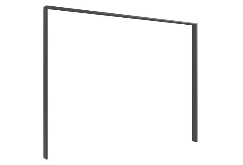 Wimex Dillingen Passepartoutrahmen 270CM für Drehtürenschrank Graphit Wimex Dillingen Passepartoutrahmen 270CM für Drehtürenschrank Graphit