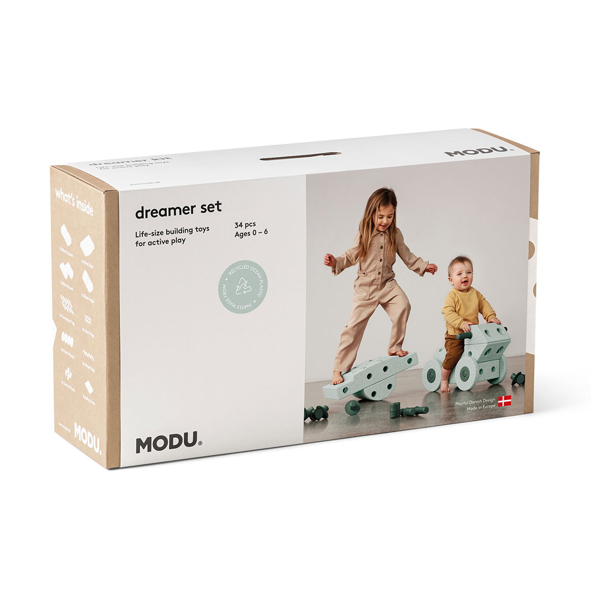 MODU Dreamer Set Ocean Mint / Forest Green