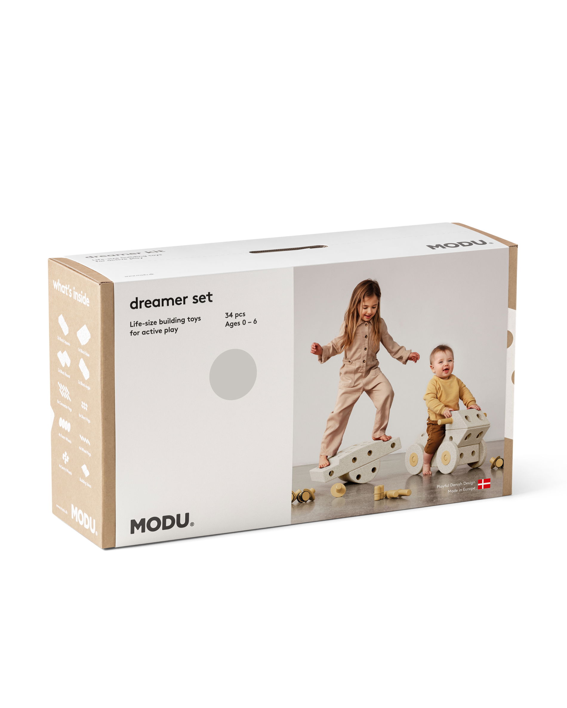 MODU Dreamer Set Sand Grey / Honey Yellow