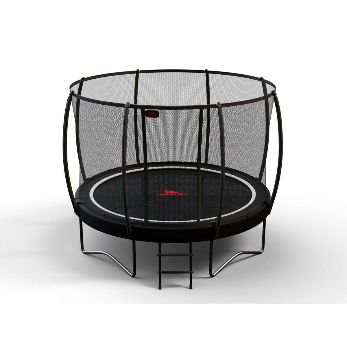 Dino Cars Pro Line Trampolin Ø 365 cm inkl. Sicherheitsnetz & Leiter