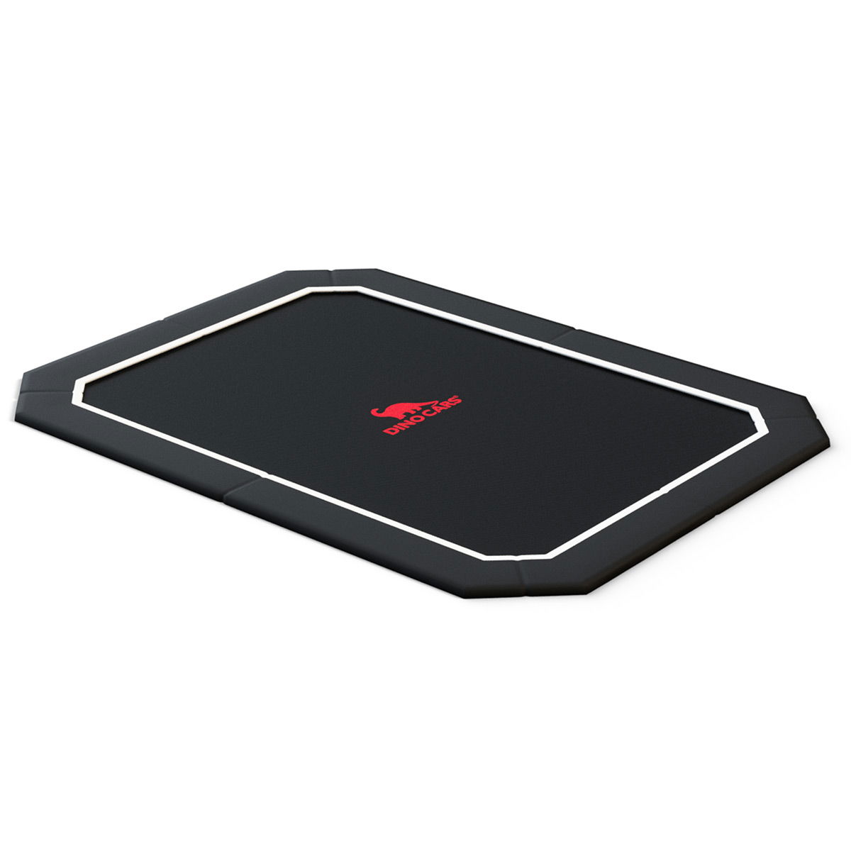 Dino Cars Trampolin Flat Level 380x255 cm
